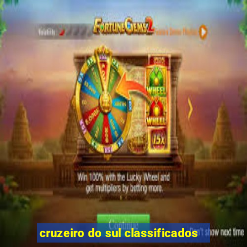 cruzeiro do sul classificados